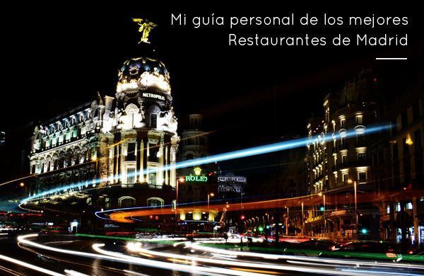 sitios donde comer y cenar en Madrid