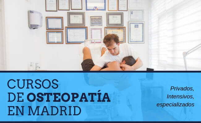 Cursos intensivos de osteopatia en madrid